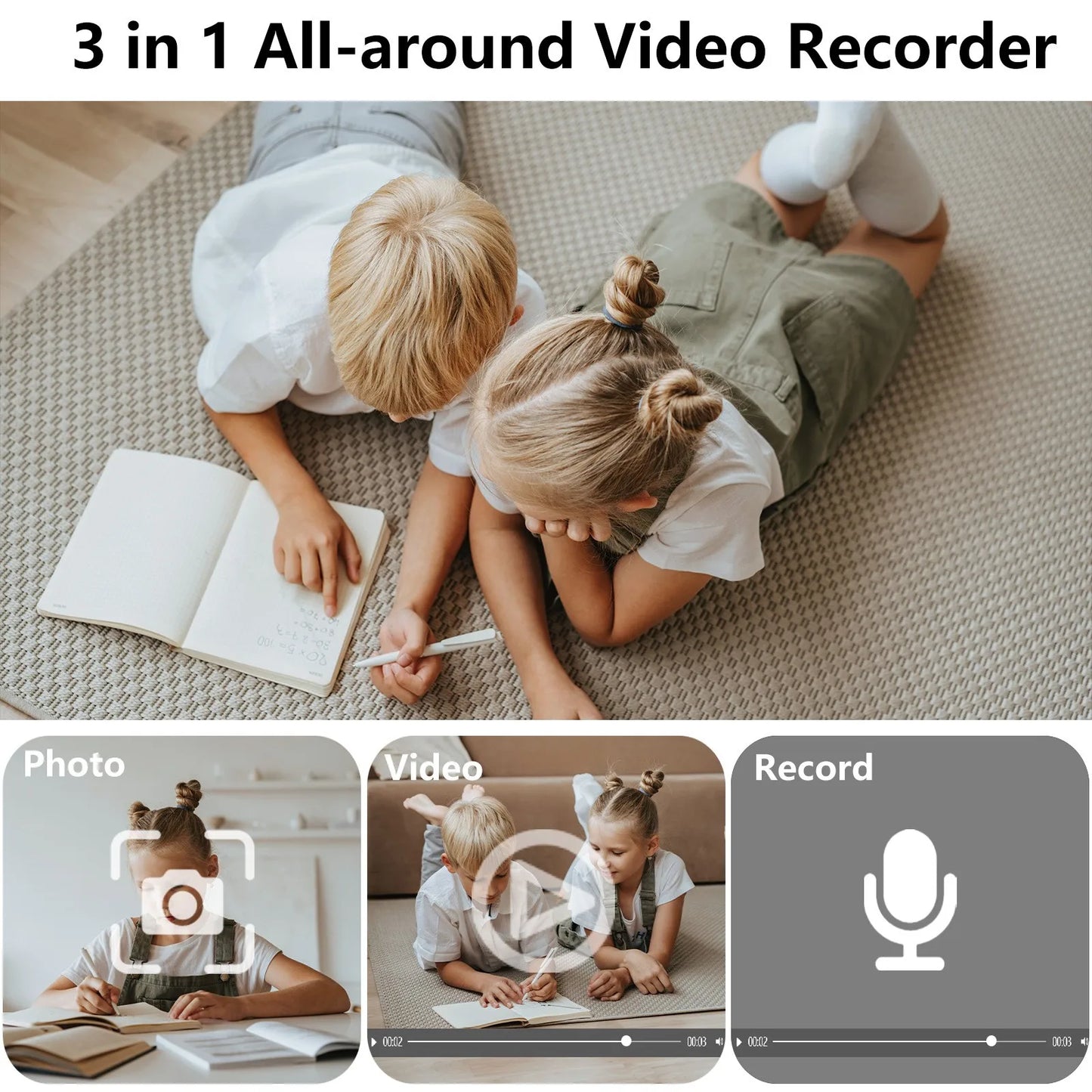 Mini Camera 1080P Portable Digital Video Recorder Worn Police Small Body Cam Night Vision DV Miniature Camcorde